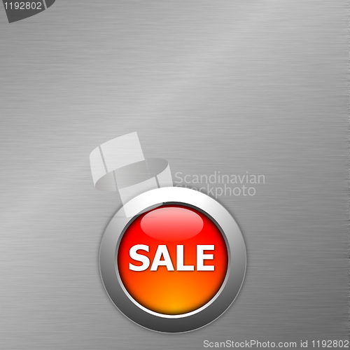 Image of red sale button