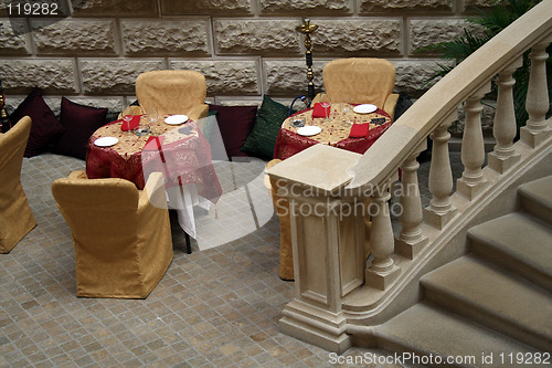 Image of interior of restaurant