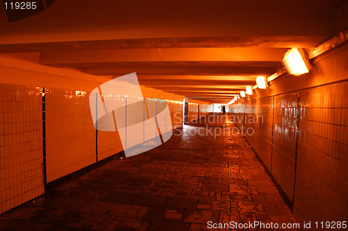 Image of woman in underpass