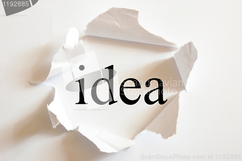 Image of idea concept