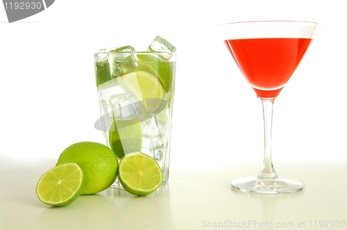Image of red drink