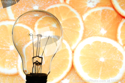 Image of bulb and fruit