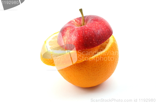 Image of Apple on white background