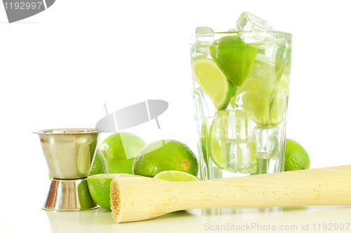 Image of Caipirinha and copyspace