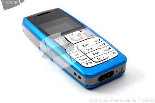 Image of isolated cell phone