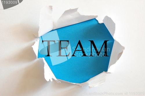 Image of teamwork concept