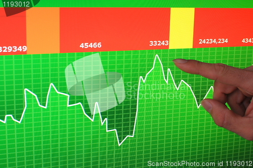 Image of financial diagram