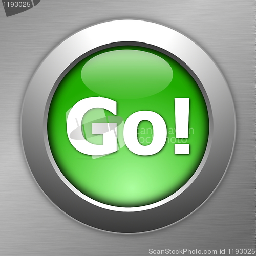 Image of green go button