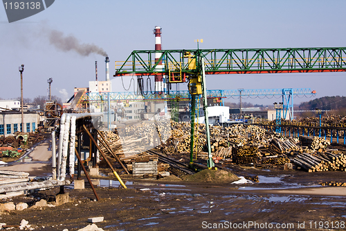 Image of Woodworking factory