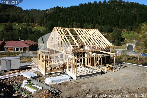 Image of House under construction