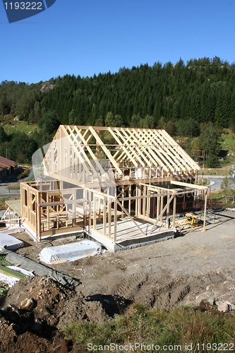 Image of House under construction