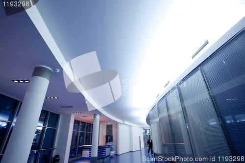 Image of architecture, empty corridor