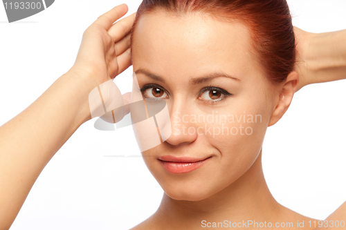 Image of relaxing woman