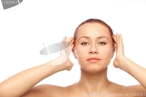 Image of relaxing woman
