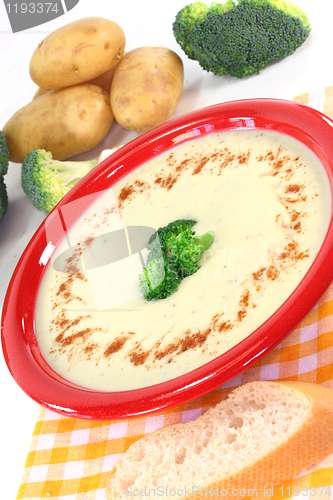 Image of Broccoli cream soup