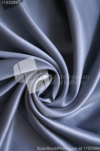 Image of Smooth elegant grey silk 