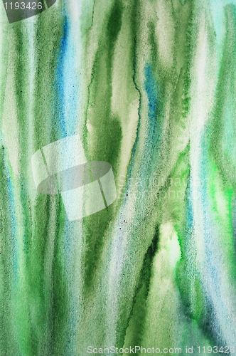 Image of Abstract watercolor background on paper texture 