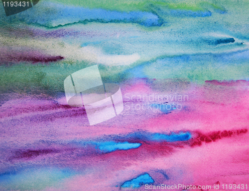 Image of Abstract watercolor background 