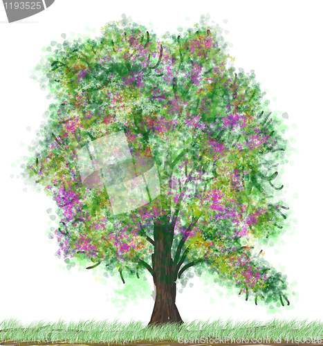 Image of spring tree