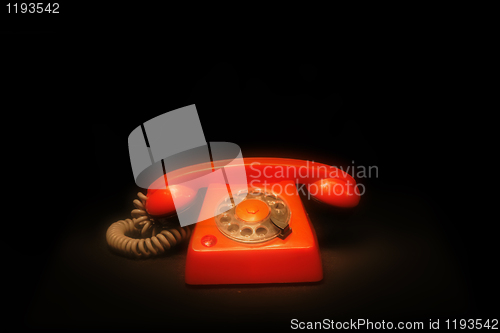 Image of orange phone