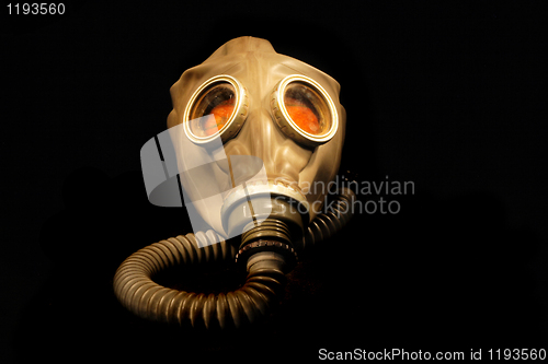 Image of old gas mask