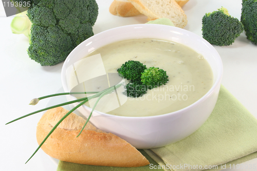 Image of Broccoli cream soup