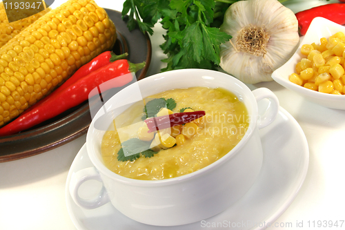 Image of Corn soup