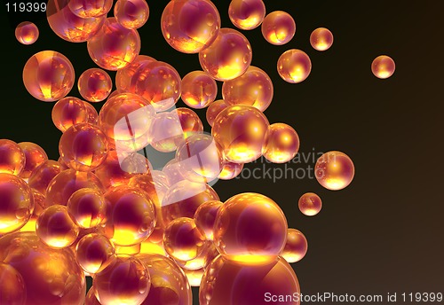 Image of  Golden Bubbles