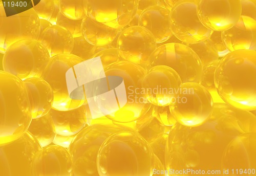 Image of Golden Bubbles