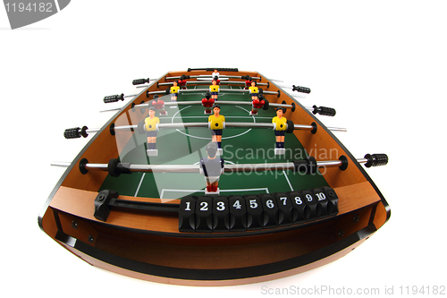 Image of table soccer game