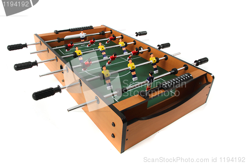 Image of table soccer game