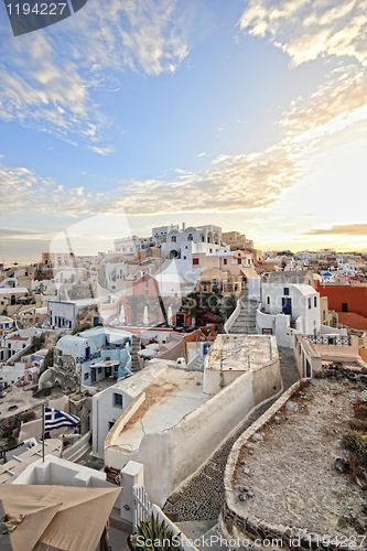 Image of Santorini island Greece
