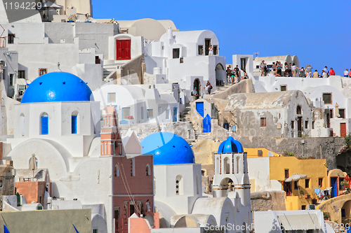 Image of Santorini island Greece