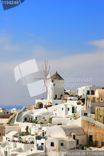 Image of Santorini island Greece