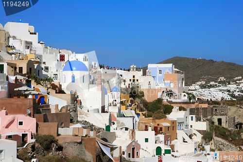 Image of Santorini island Greece