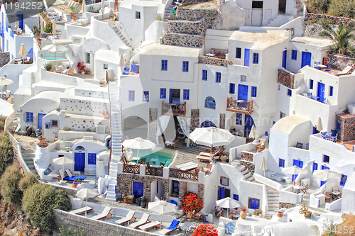 Image of Santorini island Greece