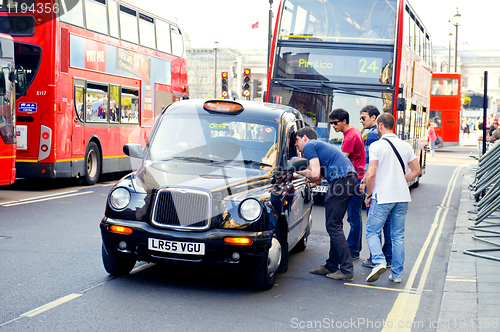 Image of London traffic