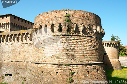 Image of Fortress of Ravaldino in ForlÃ¬, Italy
