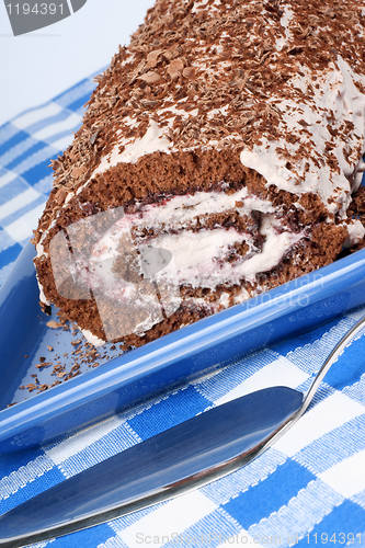 Image of Chocolate swiss roll