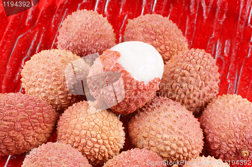 Image of Litchis or lychees