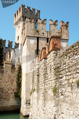 Image of Scaligers castle of Sirmione