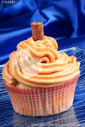 Image of Carrot and cinnamon cupcake