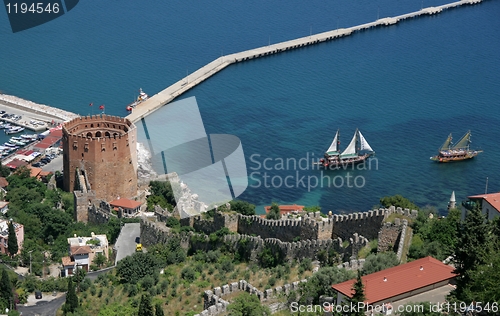 Image of Red tower of Alanya