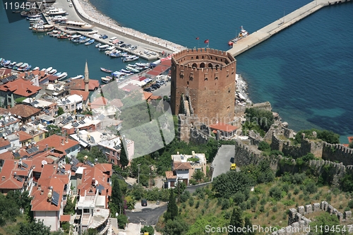 Image of The Red Tower of Alanya