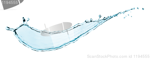 Image of water splashing