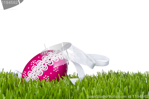 Image of easter egg in grass