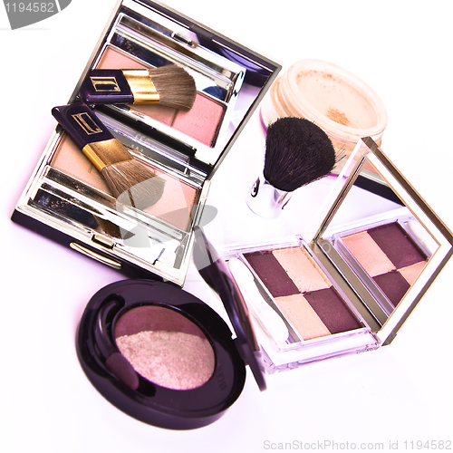 Image of makeup collection