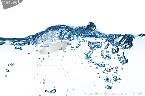 Image of water splashing