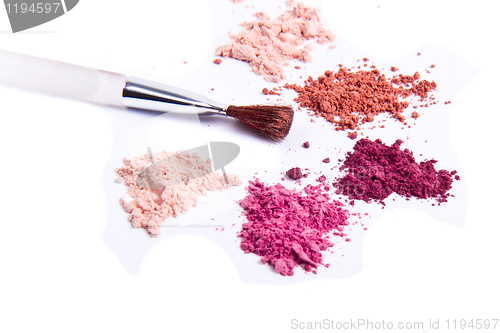 Image of crushed eyeshadow