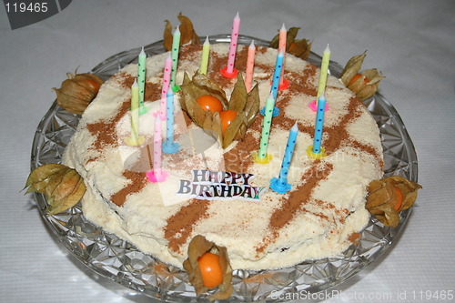Image of Birthday gateau